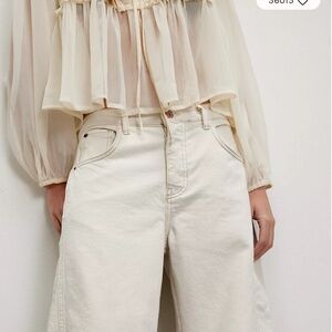 We The Free Good Luck Mid-Rise Barrel Jeans